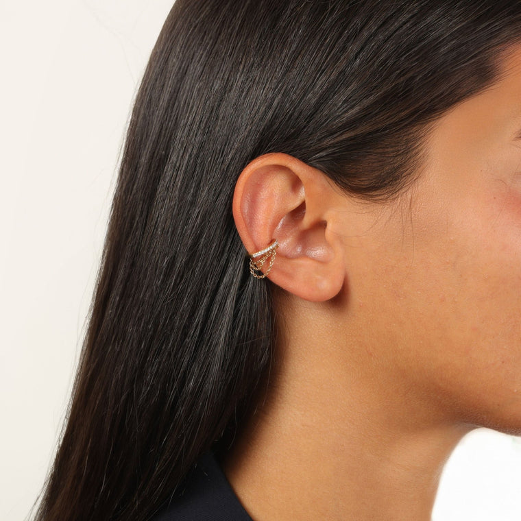 Dangle Chain Ear Cuff