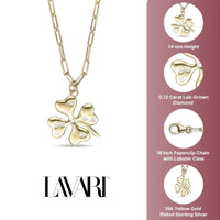 Lucky Four Leaf Clover Necklace