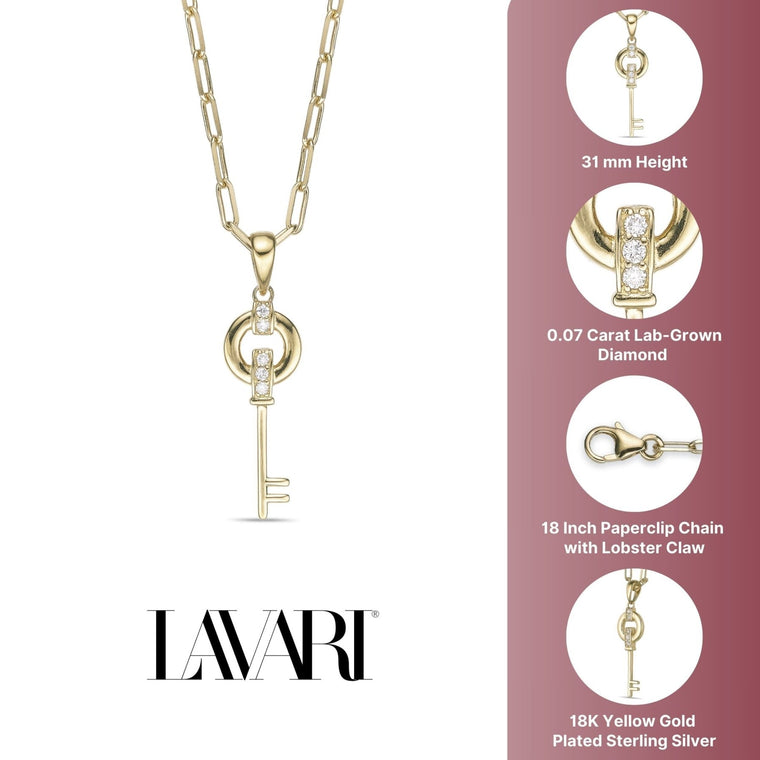 Key Necklace Pendant