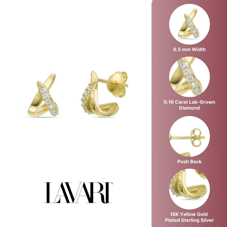 Crossover Cage Earrings