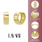 Thick Hoop Earrings