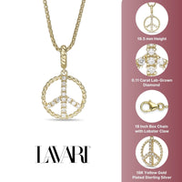Peace Necklace Pendant
