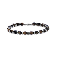 Beaded Bracelet in Stainless Steel