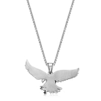 Eagle Wingspan Pendant in Stainless Steel