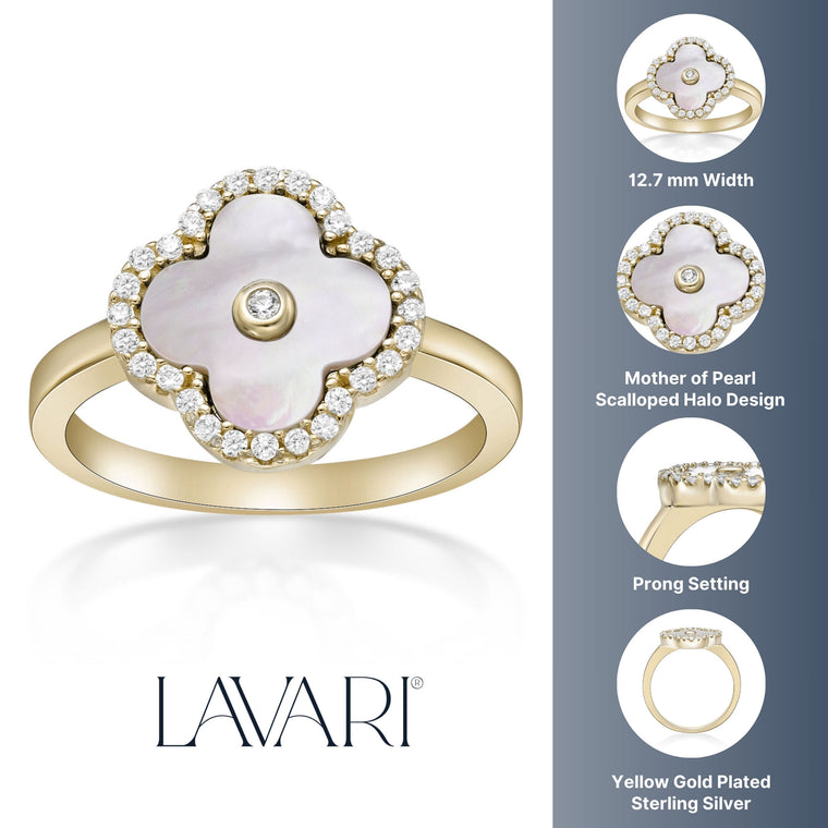 Flora Halo Flower Ring