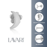 Moon Cartilage Earring