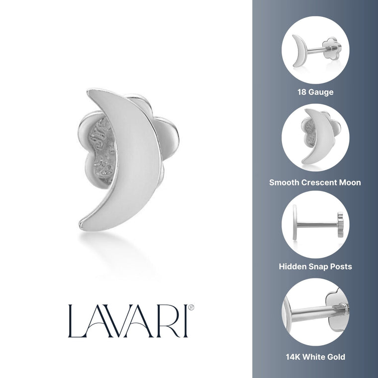 Moon Cartilage Earring