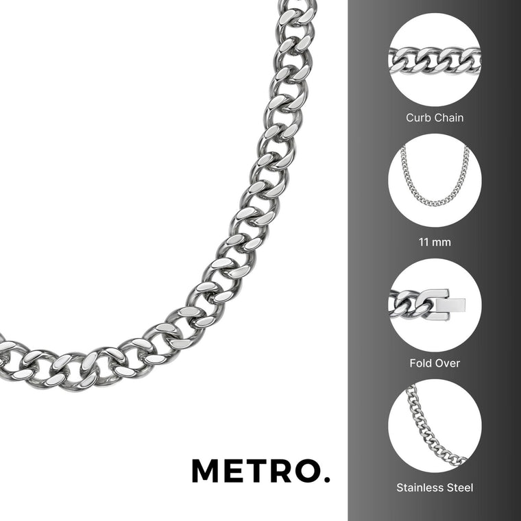 Thick Chain in Stainless Steel