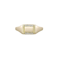 Rectangle Signet Ring