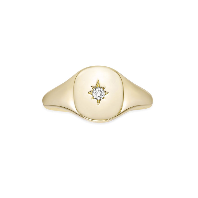 Star Signet Ring