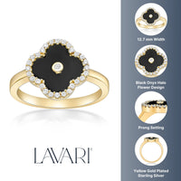 Flora Halo Flower Ring