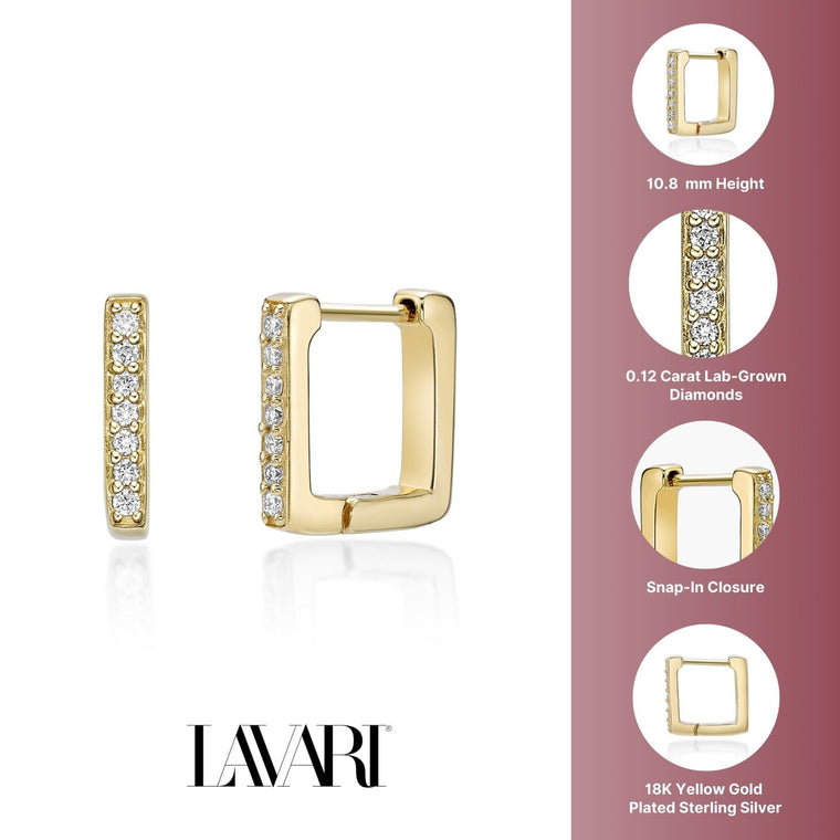 Square Hoop Earrings