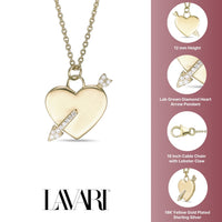 Heart and Arrow Necklace