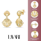 Dangle Shell Earrings
