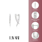 Lab Grown Diamond Spike Earrings