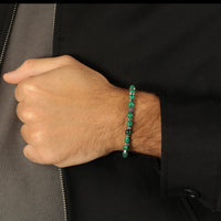 Beaded Bracelet in Stainless Steel