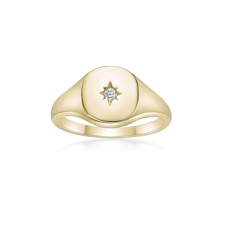 Star Signet Ring