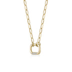 Carabiner Paperclip Necklace