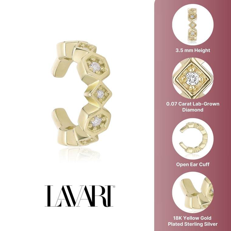 Geometric Ear Cuff