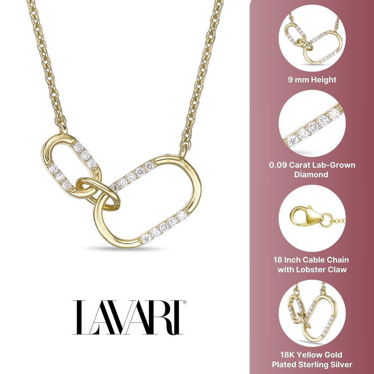 Linked Oval Necklace
