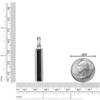 Men's Black Onyx  Pendant in Sterling Silver