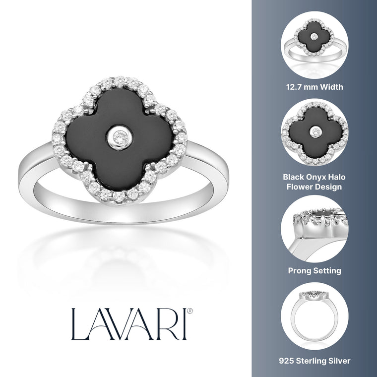 Flora Halo Flower Ring