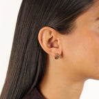 Thick Hoop Earrings