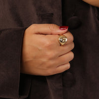Butterfly Signet Ring