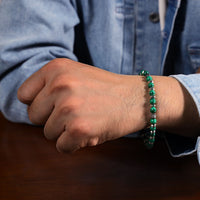 Beaded Bracelet in Stainless Steel