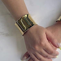 Stainless Steel Cuff Bracelet