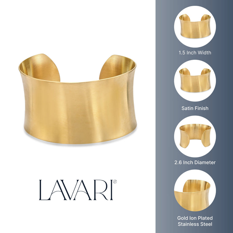 Stainless Steel Cuff Bracelet