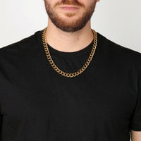 Thick Chain in Gold Ion Plated Stainless Steel