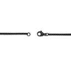 Anchor Pendant in Black Ion-Plated Stainless Steel