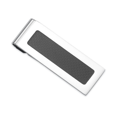 Stainless Steel and Carbon Fiber Money Clip