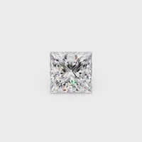 IGI Certified Princess Cut Lab Grown Diamond (D-F Color VS1-VVS2 Clarity)