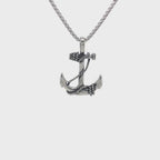 Anchor Pendant in Stainless Steel
