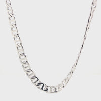 Men's 10MM Mariner Chain Gift Set in Stainless Steel, 22" + 9"