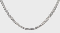 Thin Chain in Steel High Polish Stainless Steel