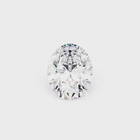 IGI Certified Oval Cut Lab Grown Diamond (D-F Color VS1-VVS2 Clarity)