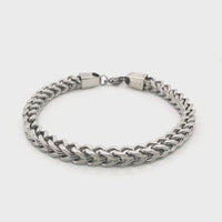 Thick Bracelet in Stainless Steel
