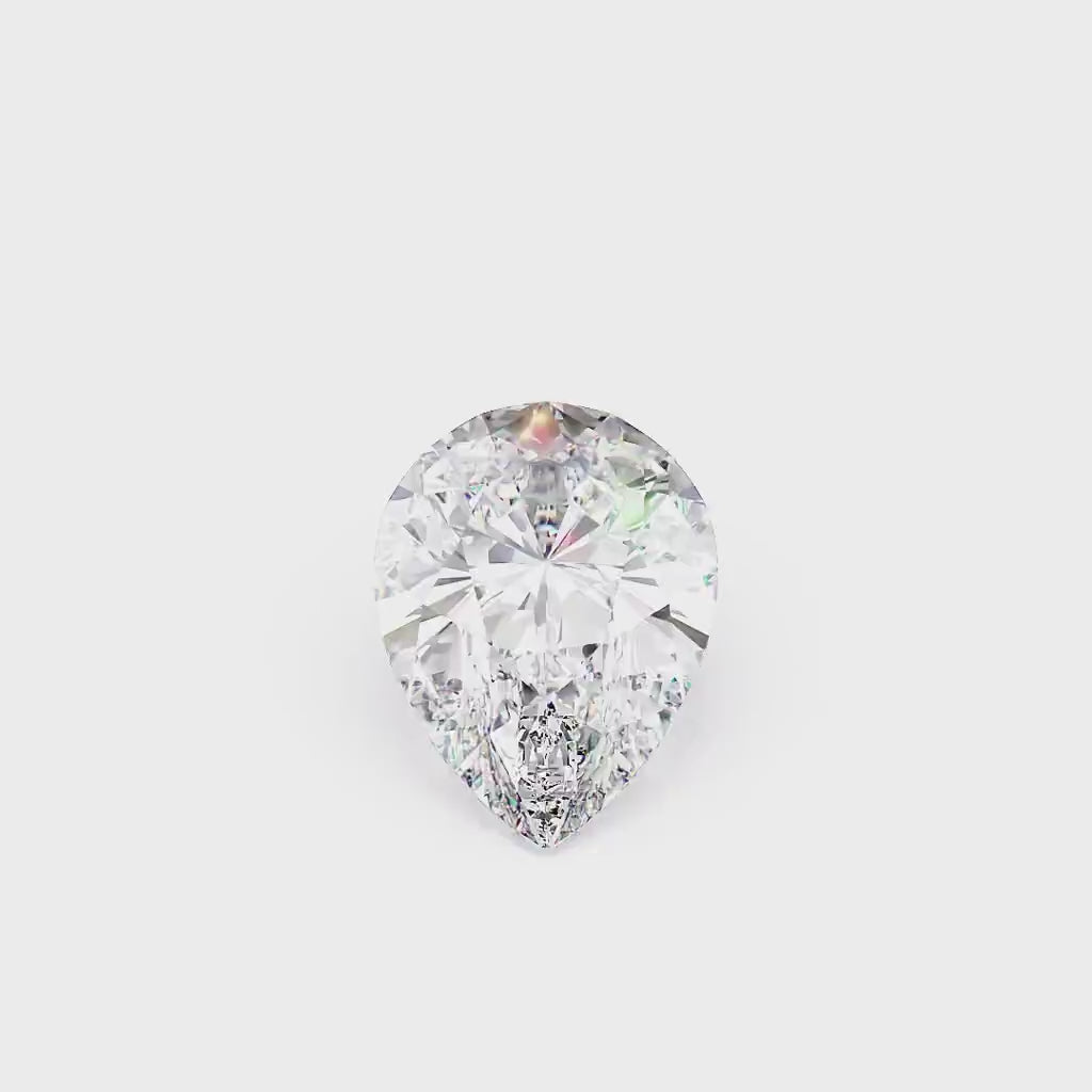 IGI Certified Pear Brilliant Cut Lab Grown Diamond (D-F Color VS1-VVS2 Clarity)