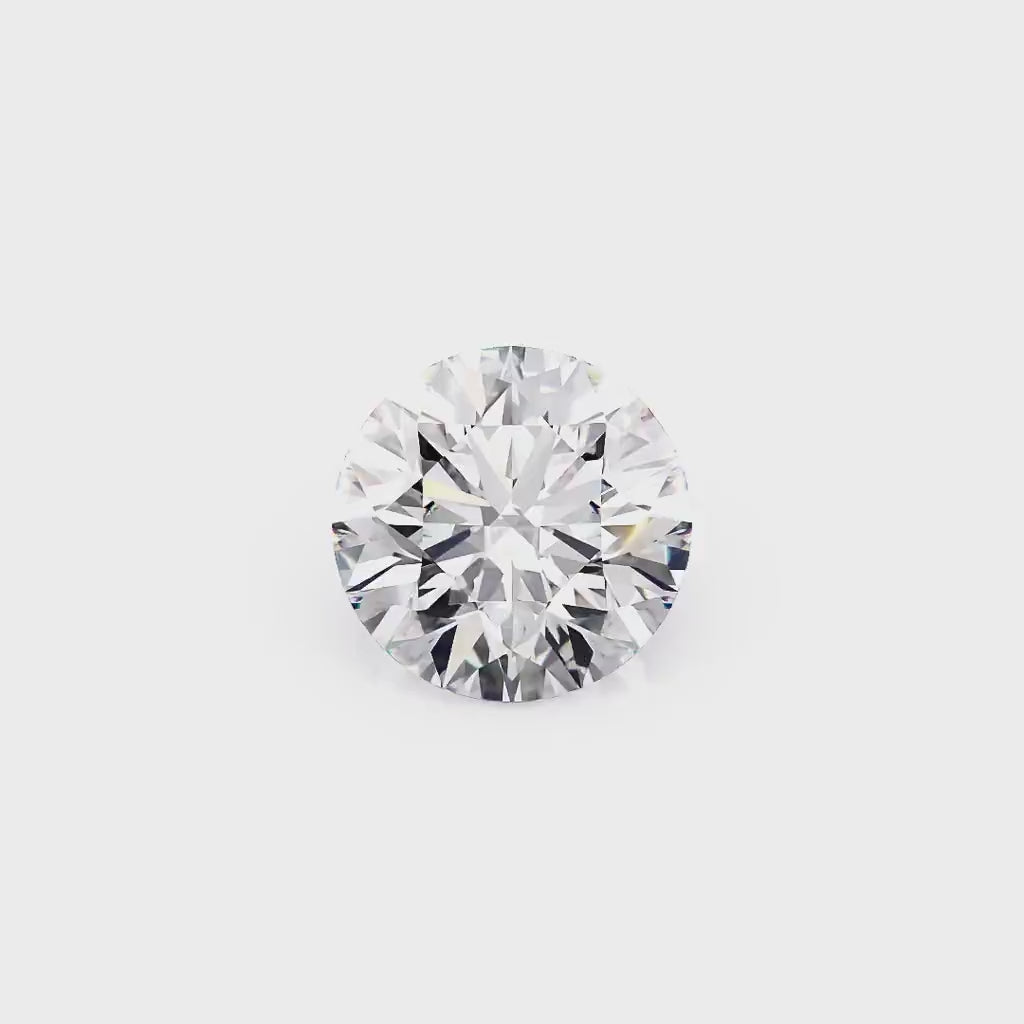 IGI Certified Round Brilliant Cut Lab Grown Diamond (D-F Color VS1-VVS2 Clarity)