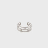 Triple Band Toe Ring
