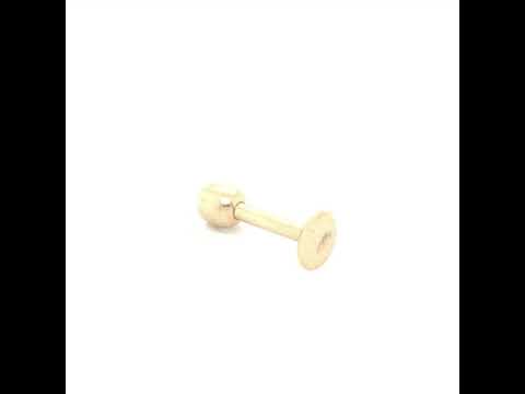 Monroe Style Cubic Zirconia Labret - 16G