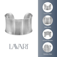 Stainless Steel Cuff Bracelet