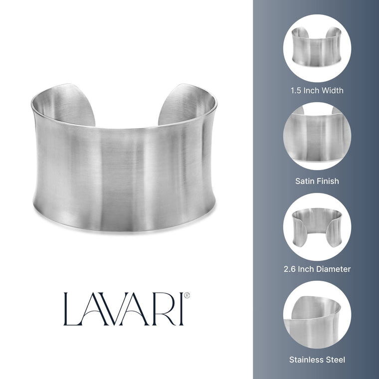 Stainless Steel Cuff Bracelet
