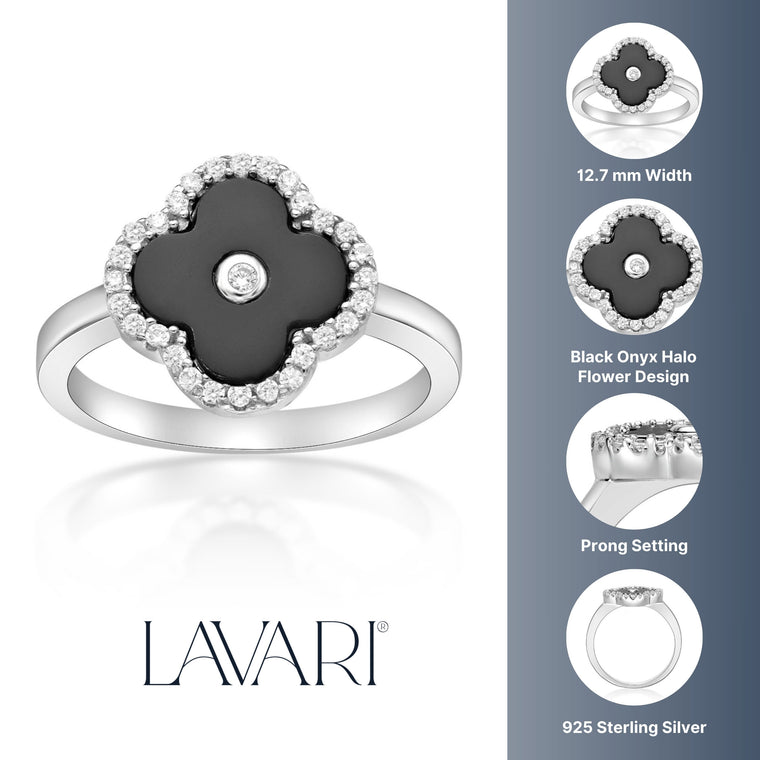 Flora Halo Flower Ring