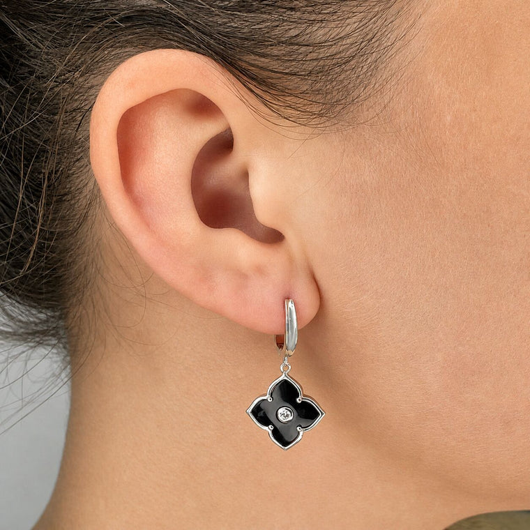 Flora Classic Flower Drop Earrings