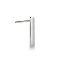 14K Faux Hoop L-Shaped Nose Ring - 20G
