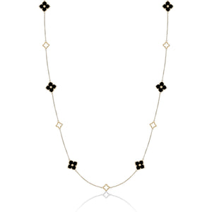 Flora Grand 11-Station Flower Necklace